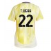 Maillot de foot Juventus Timothy Weah #22 Extérieur vêtements Femmes 2024-25 Manches Courtes